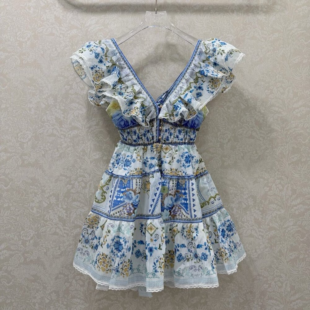 Camilla 2026 New Court Style Floral Cake Dress